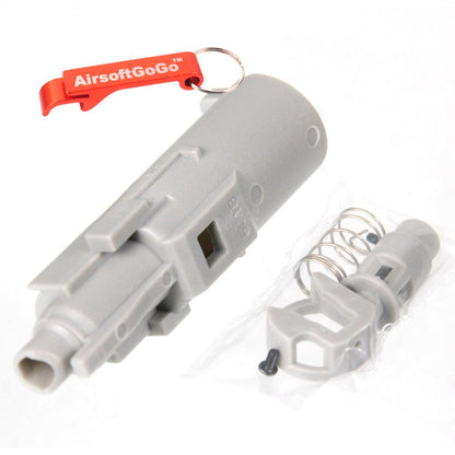 AIP製 マルイ ハイキャパ 5.1 / 4.3 / M1911 ガスブローバック用 強化ローディング マズル (グレー)-AIRSOFT GOGO エアガン・サバゲー用品通販