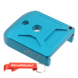 AIP IPSC Aluminum Magazine Lip for Marui Hicapa 5.1 (Blue)