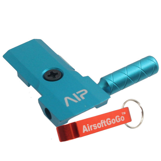 AIP マルイ ハイキャパ 5.1対応コッキングハンドル・ チャージングハンドル（青）