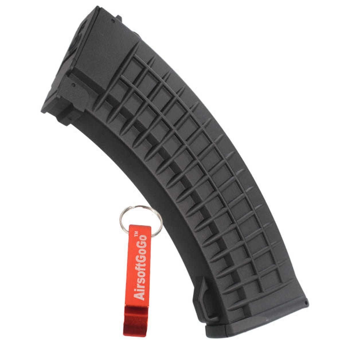 AK / AK74電動ガン用CYMA 500連ワイヤープルマガジン-AIRSOFT GOGO エアガン・サバゲー用品通販