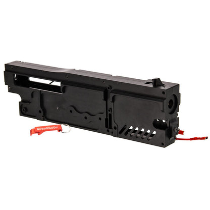A&K / Classic Army 電動ガンM249用 アルミ メカボックス ケース (ブラック)-AIRSOFT GOGO エアガン・サバゲー用品通販