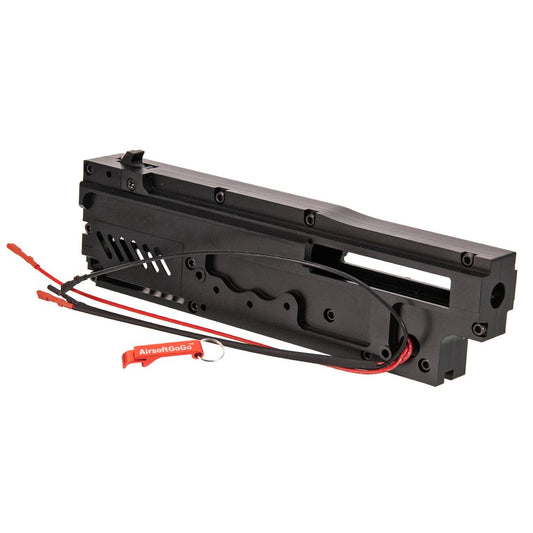 A&K / Classic Army 電動ガンM249用 アルミ メカボックス ケース (ブラック)-AIRSOFT GOGO エアガン・サバゲー用品通販