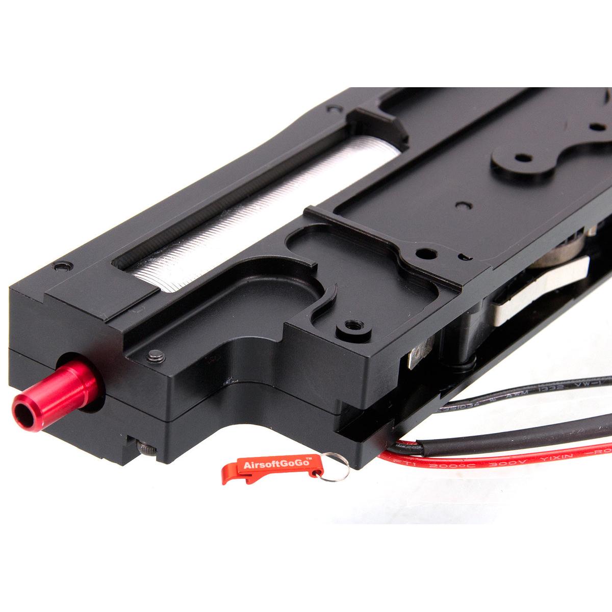 A&K / Classic Army 電動ガンM249用 アルミ メカボックスセット 完成品 (ブラック)-AIRSOFT GOGO エアガン・サバゲー用品通販