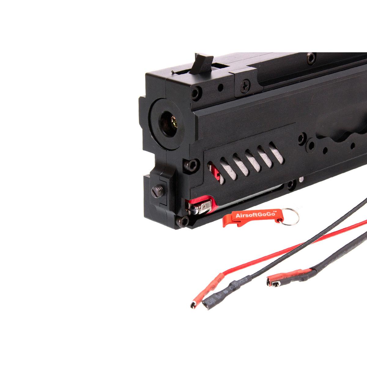 A&K / Classic Army 電動ガンM249用 アルミ メカボックスセット 完成品 (ブラック)-AIRSOFT GOGO エアガン・サバゲー用品通販