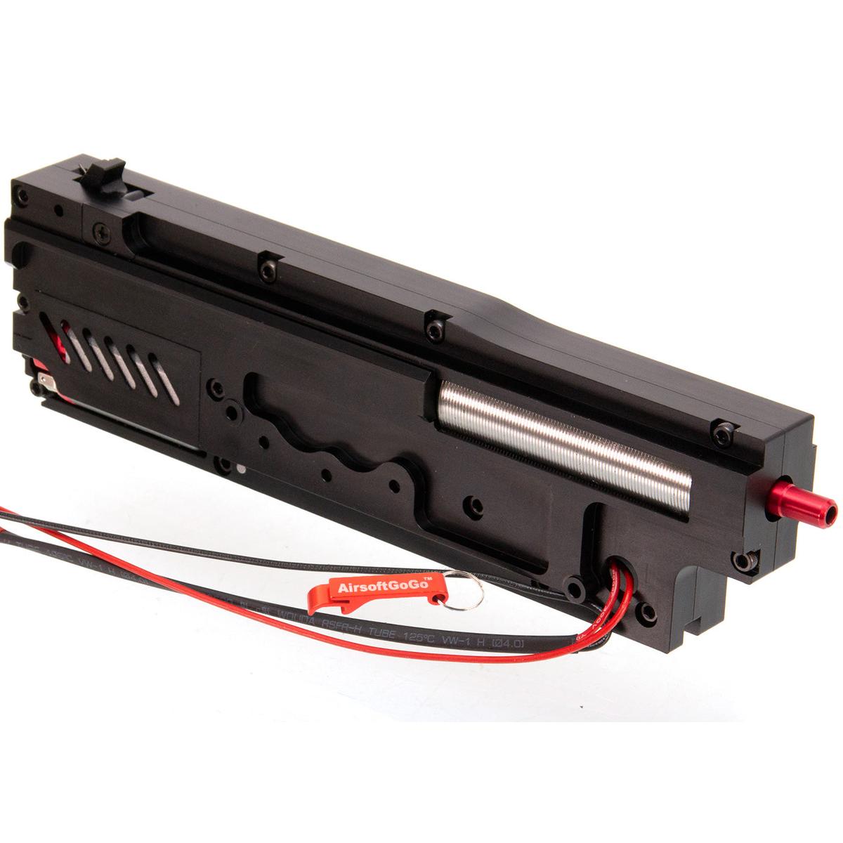 A&K / Classic Army 電動ガンM249用 アルミ メカボックスセット 完成品 (ブラック)-AIRSOFT GOGO エアガン・サバゲー用品通販