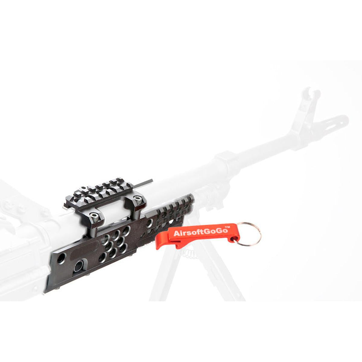 A&K PKM RIS hand guard system AGG for electric guns - サバゲー
