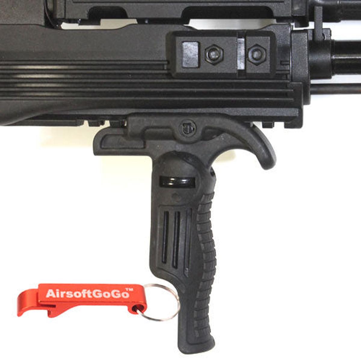 AK RIS レール電動ガン用タクティカル折りたたみ式ハンドグリップ-AIRSOFT GOGO エアガン・サバゲー用品通販