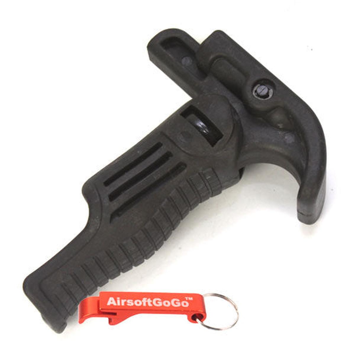 AK RIS レール電動ガン用タクティカル折りたたみ式ハンドグリップ-AIRSOFT GOGO エアガン・サバゲー用品通販