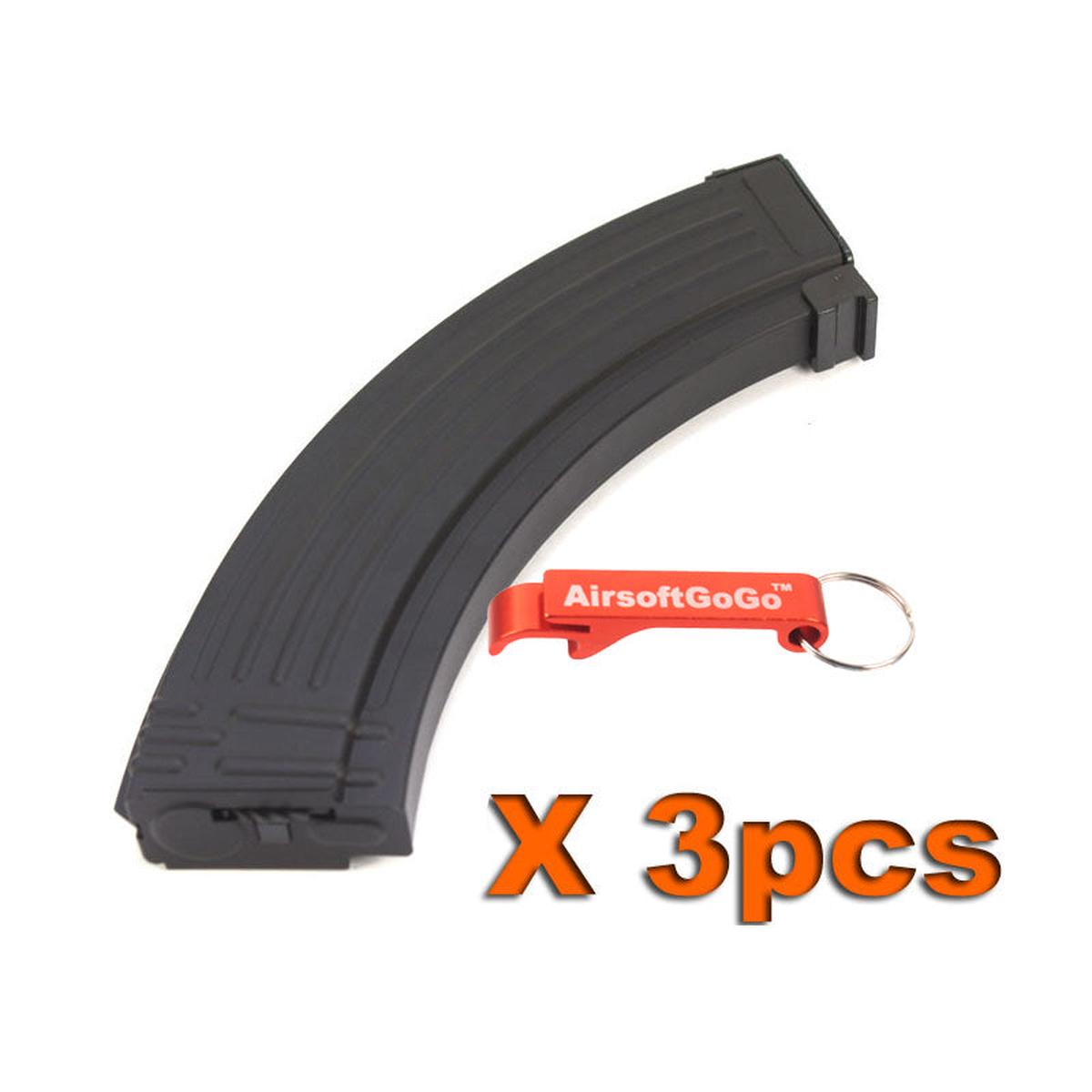 AK47 AKS74 AK74U AK47 RPK4 マルイ Std 電動ガン用Hi-Cap 800連マガジン (3本入り)-AIRSOFT GOGO エアガン・サバゲー用品通販