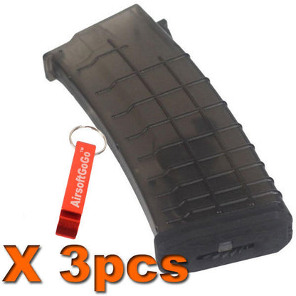 AKM / AK 電動ガン シリーズ C106用330連 Hi-Cap Beta マガジン (3本入り）-AIRSOFT GOGO エアガン・サバゲー用品通販