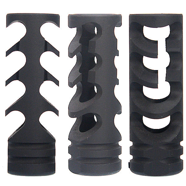 M4/M16 SR16 SR25 HK416 Series Steel Flash Hider for Electric Gun Gas Blowback/Rifle 14mm Reverse Thread