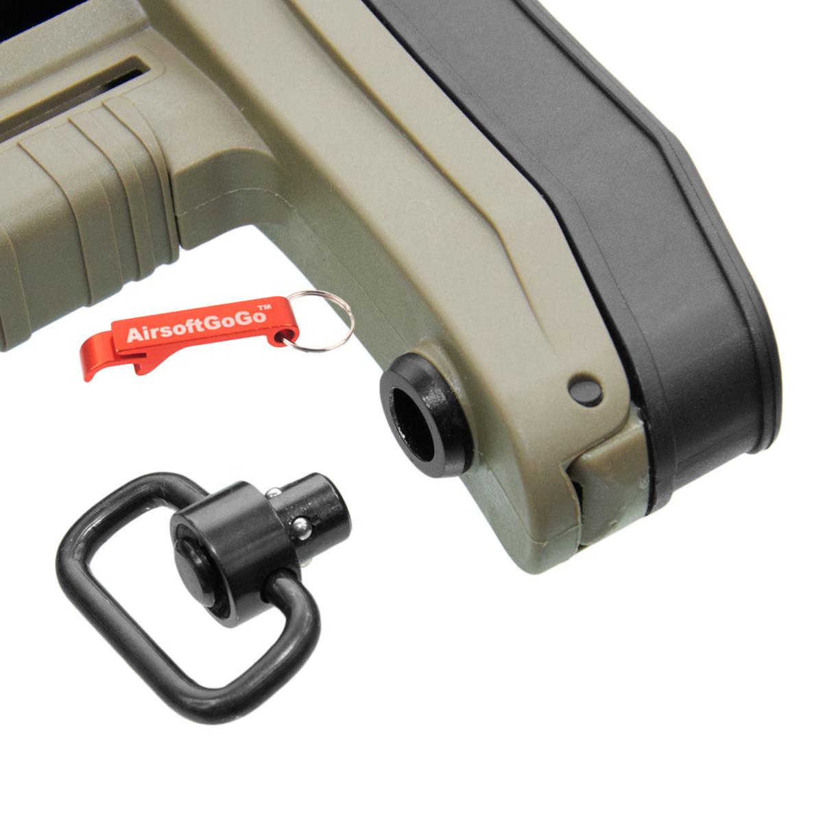 APS 電動ガンM4用APS R-シリーズ タイプ2 ストック (オリーブドラブカラー)-AIRSOFT GOGO エアガン・サバゲー用品通販