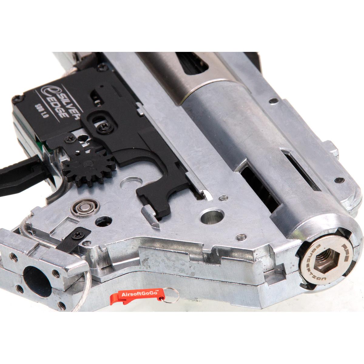 APS 電動ガンM4用 ESILVER EDGE S.D.U. 1.0 電子制御基板搭載のEFCSメカボックス (前部配線)-AIRSOFT GOGO エアガン・サバゲー用品通販