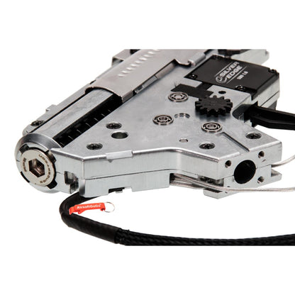 APS 電動ガンM4用 eSilver Edge S.D.U. (Super Dynamic Unit) 電子制御基板搭載のEFCSメカボックス (後配線)-AIRSOFT GOGO エアガン・サバゲー用品通販