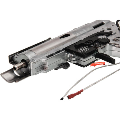 APS 電動ガンM4用 eSilver Edge S.D.U. (Super Dynamic Unit) 電子制御基板搭載のEFCSメカボックス (後配線)-AIRSOFT GOGO エアガン・サバゲー用品通販