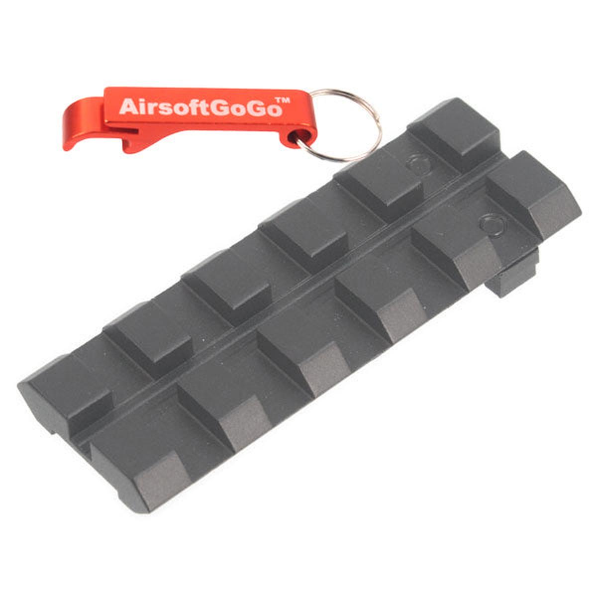 APS ACP601 (G17) / マルイ G17ガスブローバック用リアサイト・アダプターレール-AIRSOFT GOGO エアガン・サバゲー用品通販