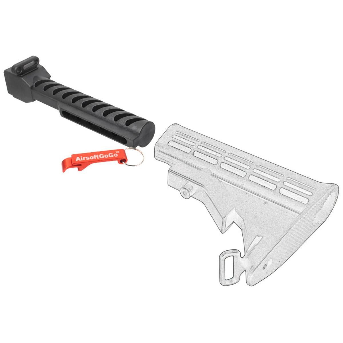 APS ASK201 ・ ASK208用AK バッファーチューブ ( PMCスタイル)-AIRSOFT GOGO エアガン・サバゲー用品通販