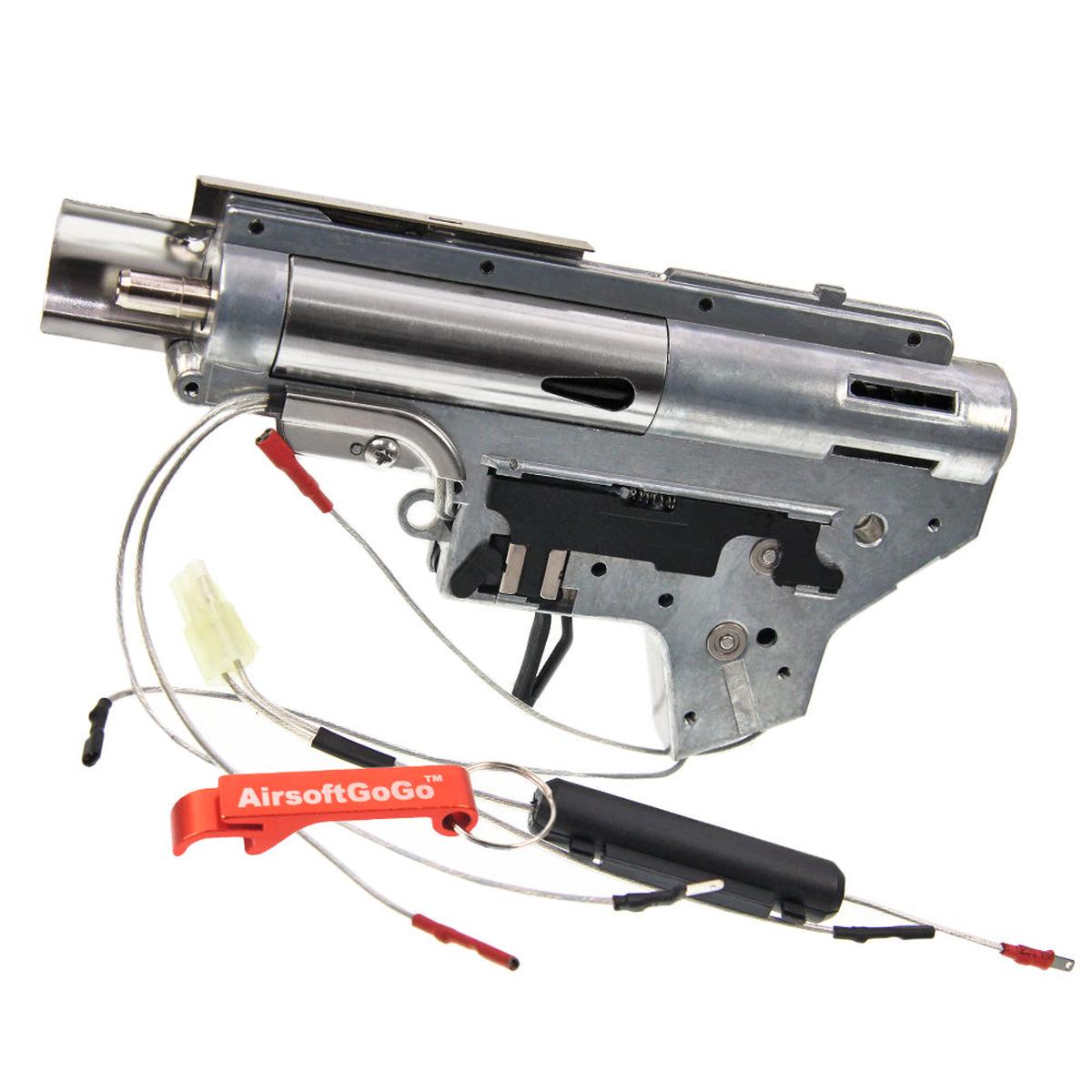 APS ASR 8mmベアリング コンプリート Silver Edge Ver.2メカボックス -フロント配線-AIRSOFT GOGO エアガン・サバゲー用品通販