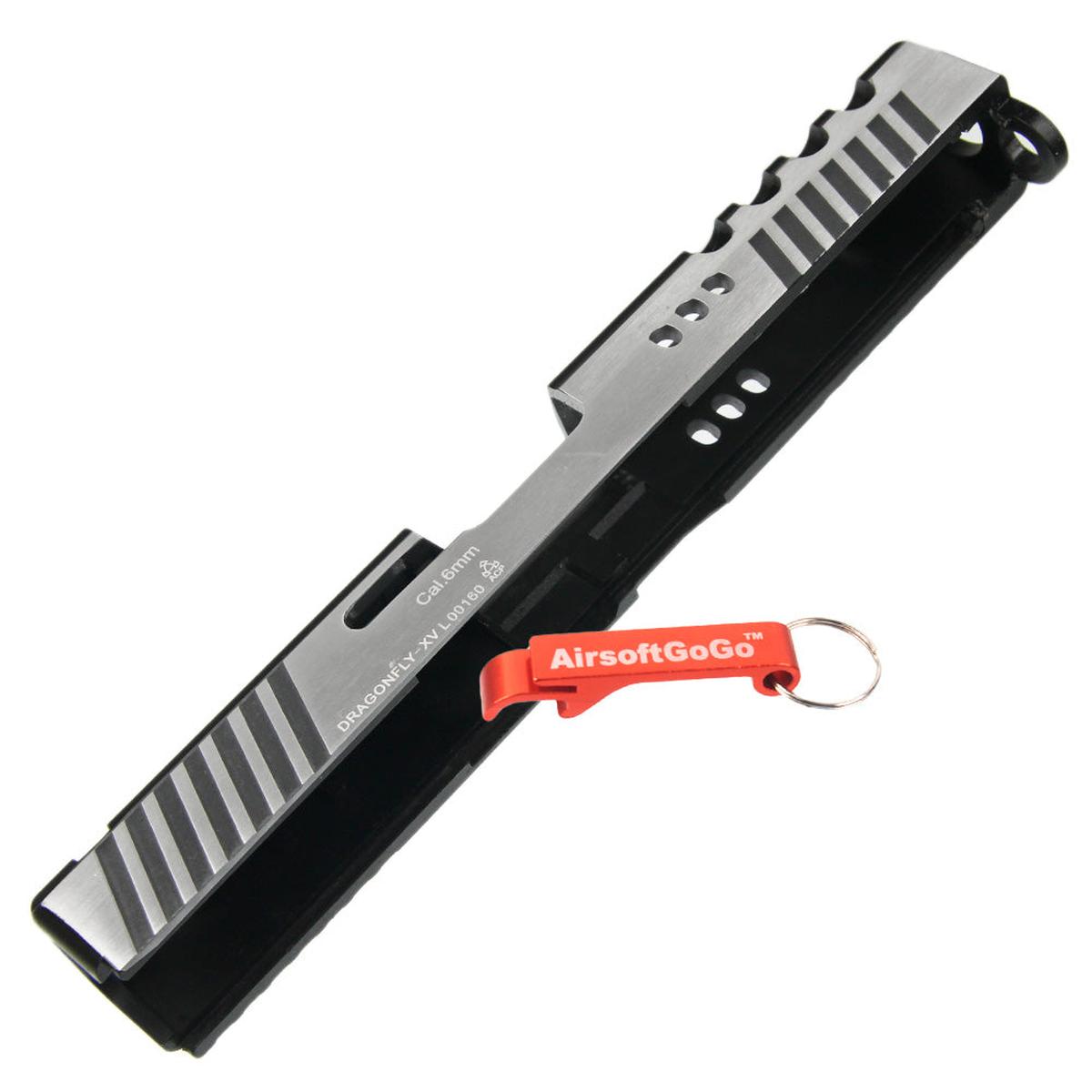APS 「DRAGONFLY」 D-MODスライド マルイ・APS G17 ガスブローバックガン対応-AIRSOFT GOGO エアガン・サバゲー用品通販