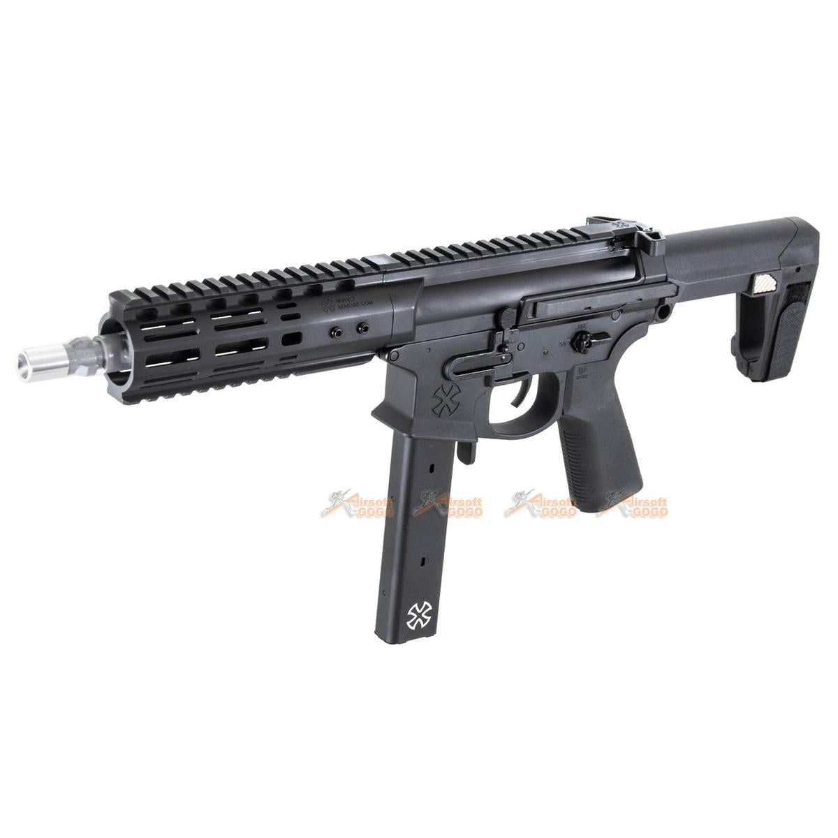 APS / EMG SPACE INVADER 9MM PCC 電動ガン (ブラック)-AIRSOFT GOGO エアガン・サバゲー用品通販