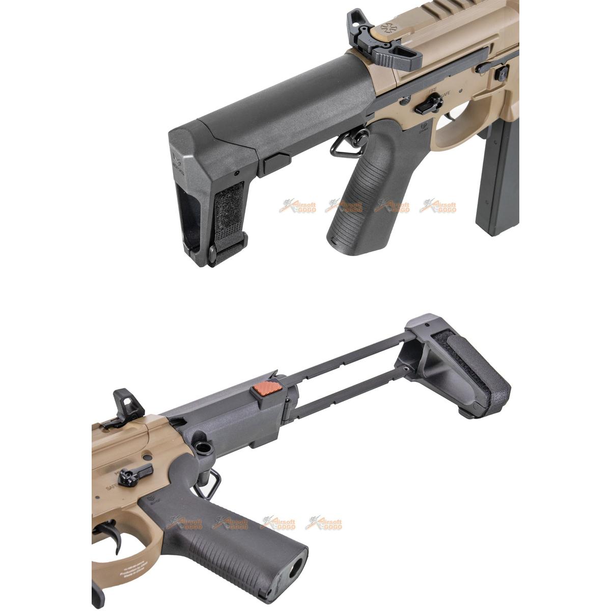 APS / EMG SPACE INVADER 9MM PCC 電動ガン (ダークアース) - サバゲー
