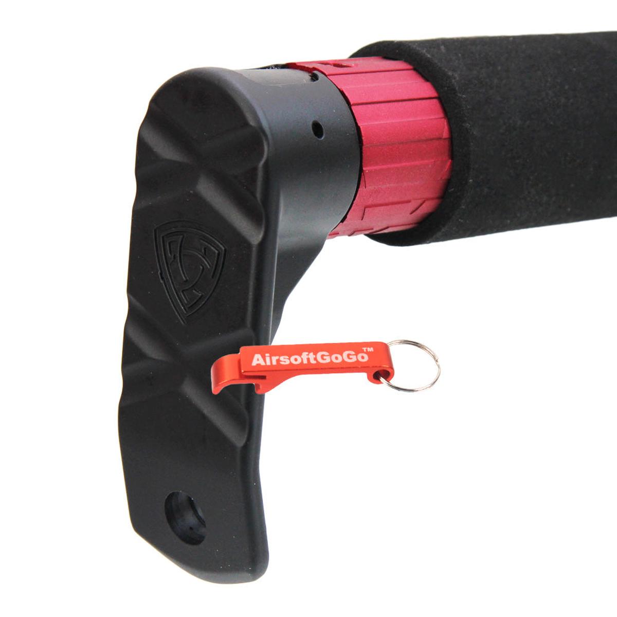 APS M4 電動ガン用APS TRON Tube チューブストック (赤色)-AIRSOFT GOGO エアガン・サバゲー用品通販