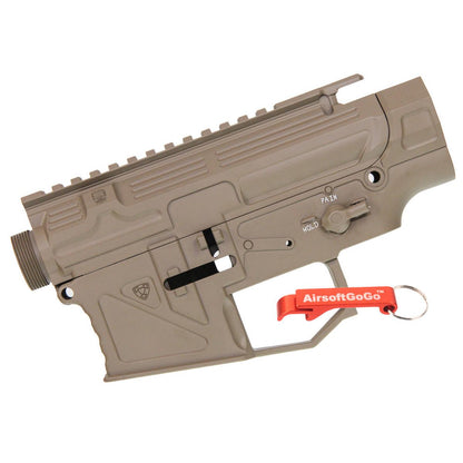 APS PERレシーバーフレーム / レシーバーセット APS M4電動ガン・VER.2メカボックス対応 (淡い茶色)-AIRSOFT GOGO エアガン・サバゲー用品通販
