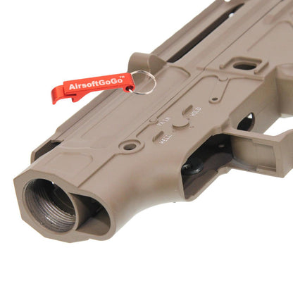 APS PERレシーバーフレーム / レシーバーセット APS M4電動ガン・VER.2メカボックス対応 (淡い茶色)-AIRSOFT GOGO エアガン・サバゲー用品通販