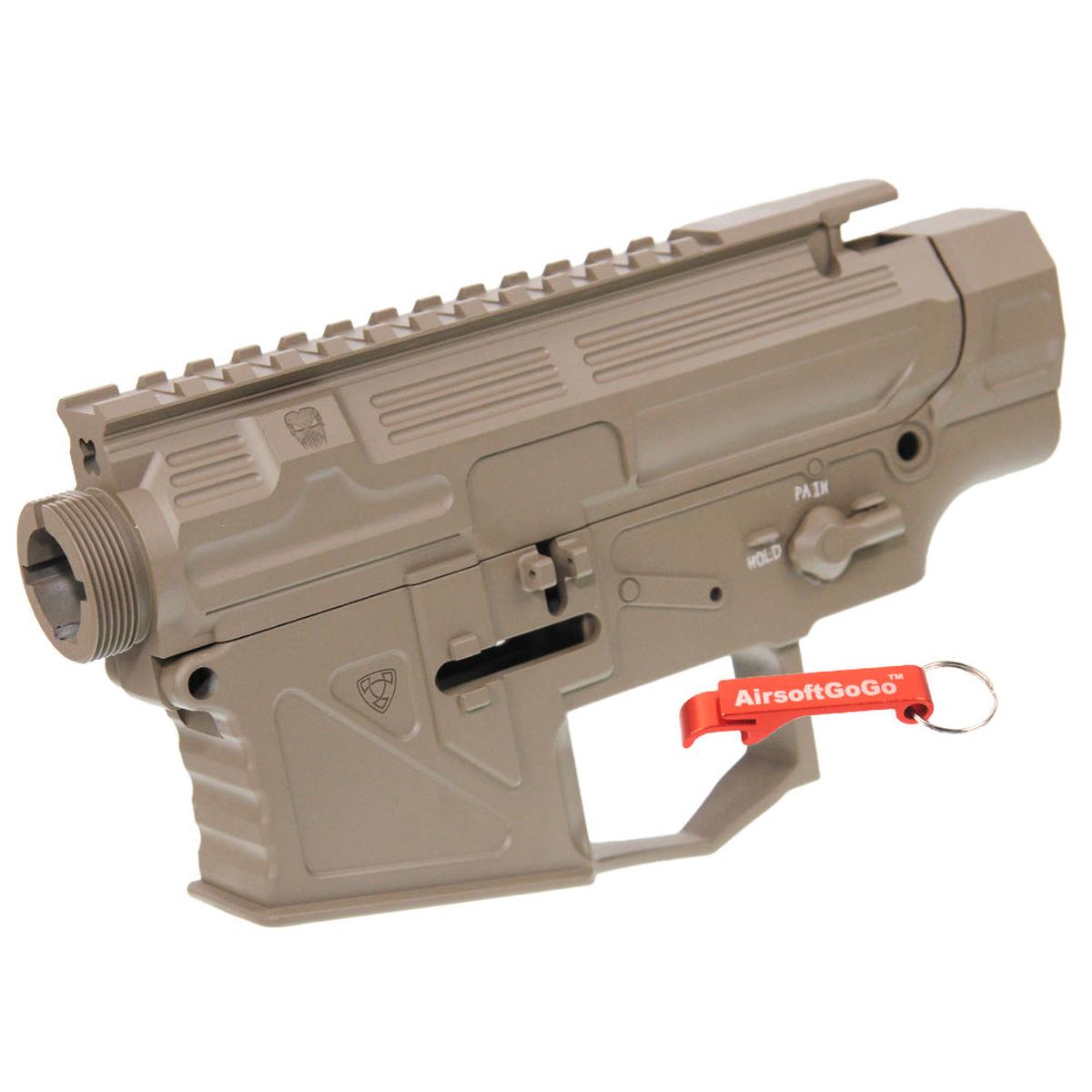 APS PERレシーバーフレーム / レシーバーセット APS M4電動ガン・VER.2メカボックス対応 (淡い茶色)-AIRSOFT GOGO エアガン・サバゲー用品通販