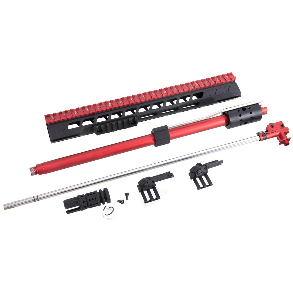 APS Phantom Extremis Rifles MK4 M-Lok ハンドガード（ピカティニーサイドレール、アウターバレル、フラッシュハイダー含み）-AIRSOFT GOGO エアガン・サバゲー用品通販