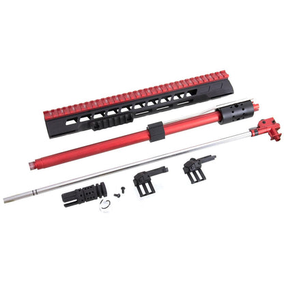 APS Phantom Extremis Rifles MK4 M-Lok ハンドガード（ピカティニーサイドレール、アウターバレル、フラッシュハイダー含み）-AIRSOFT GOGO エアガン・サバゲー用品通販