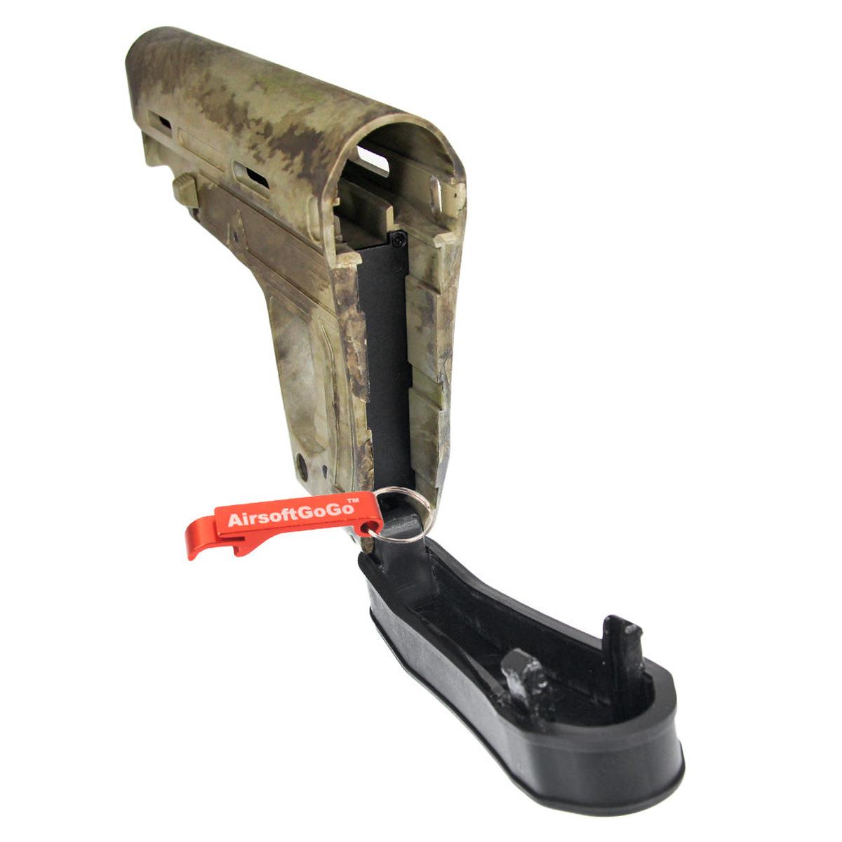 APS製電動ガンM4用RS-1タイプ バッファー・ストック (A-TACS AU迷彩)-AIRSOFT GOGO エアガン・サバゲー用品通販