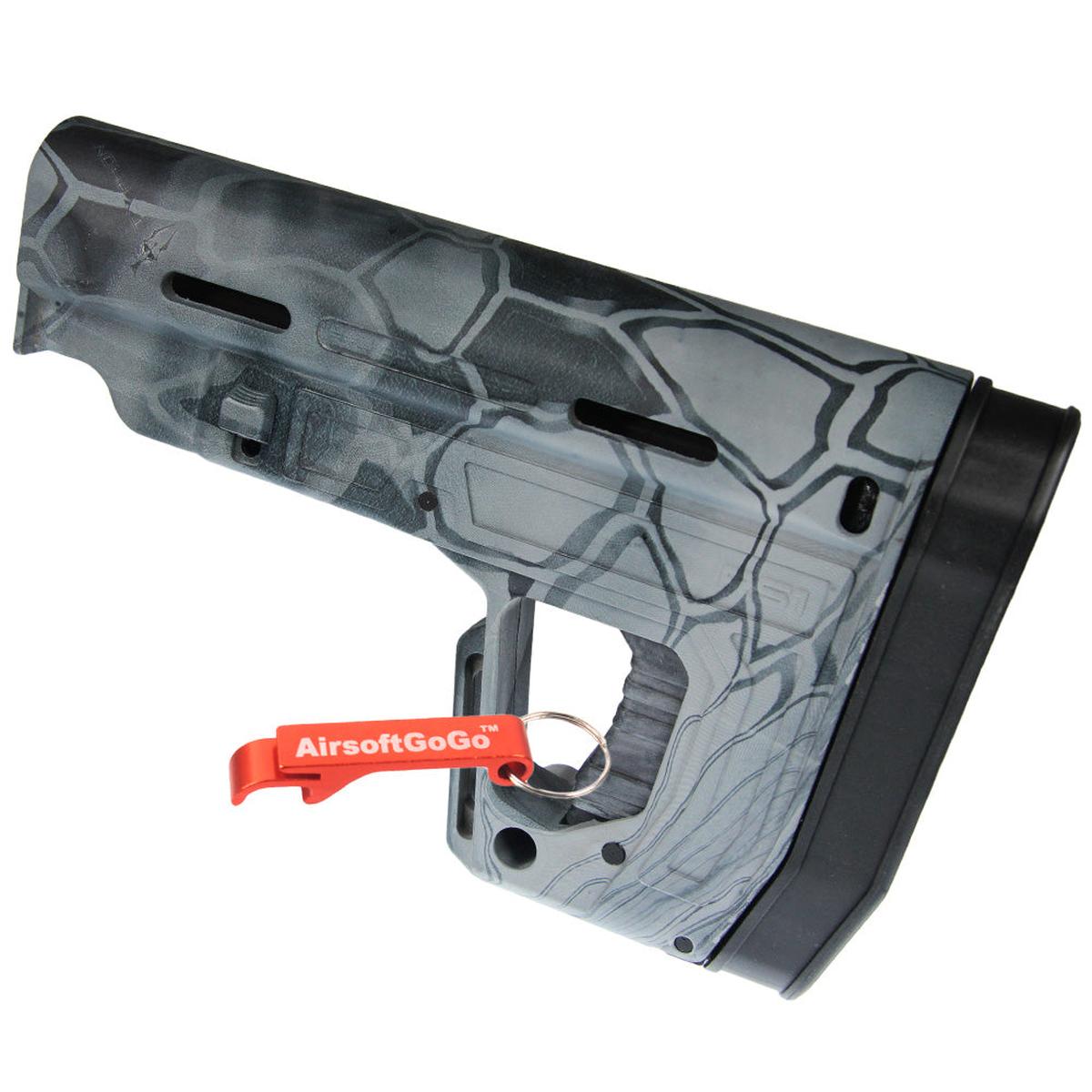 APS製電動ガンM4用RS-1タイプ バッファー・ストック (A-TACS TP迷彩)-AIRSOFT GOGO エアガン・サバゲー用品通販