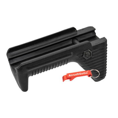 APS製ダイナミックハンドストップ 20ｍｍ レイル RAS RIS対応 (黒)-AIRSOFT GOGO エアガン・サバゲー用品通販
