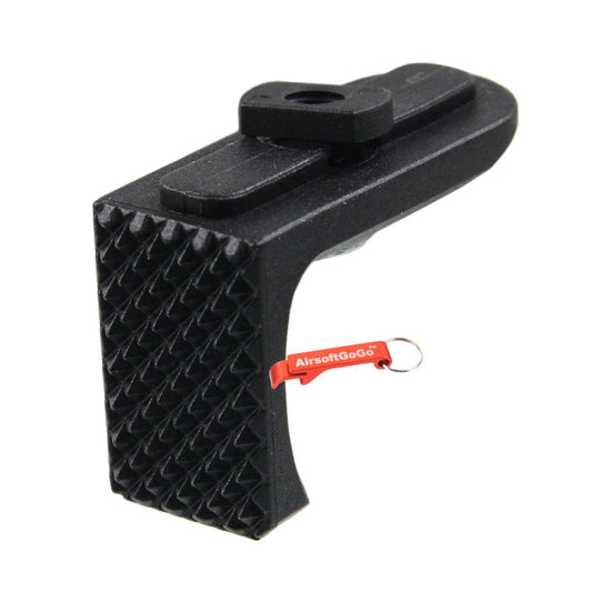 APS製ダイナミックハンドストップ タイプB M-Lokレイルシステム対応 ブラックカラー-AIRSOFT GOGO エアガン・サバゲー用品通販