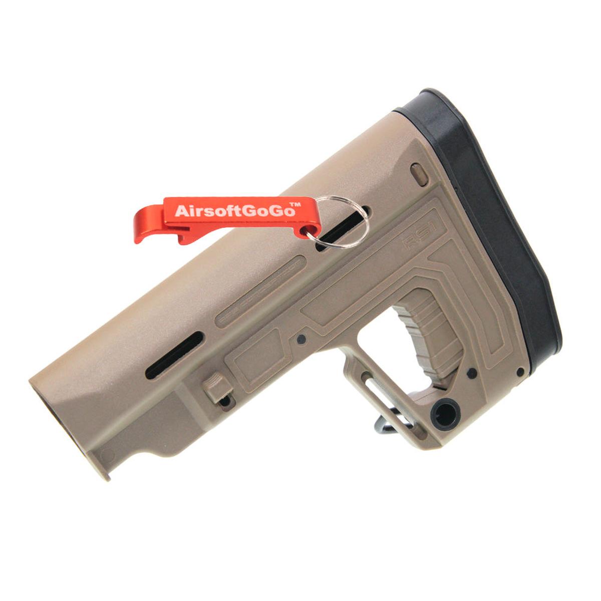 APS製RS-1タイプ ストック 電動ガンM4用 (ダークアース色 )-AIRSOFT GOGO エアガン・サバゲー用品通販