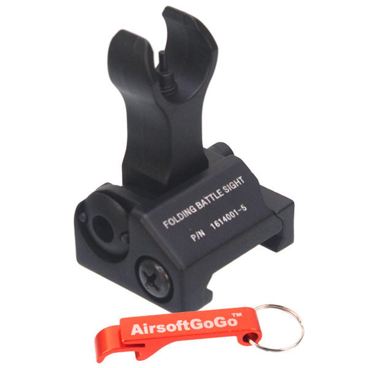 AR16 SR16 SR25 M4 M16・20mmレール対応 フロント / リアサイトセット-AIRSOFT GOGO エアガン・サバゲー用品通販