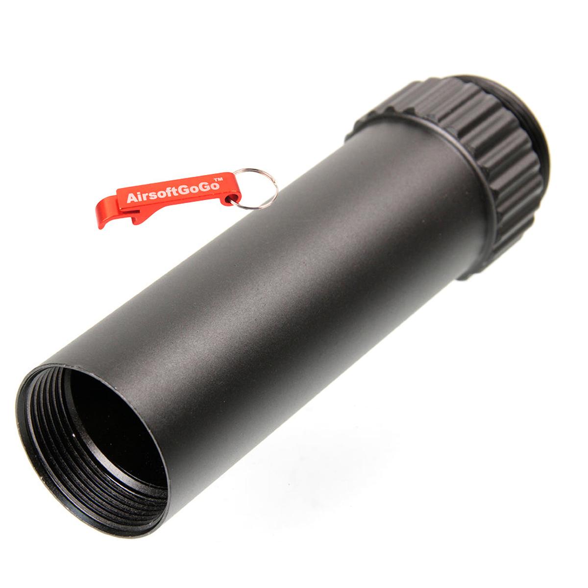 ARES 電動ガンAMOEBA AM-016 用 延長バッファーチューブ 115mm (ブラック)-AIRSOFT GOGO エアガン・サバゲー用品通販