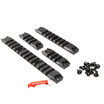 ARES AMOEBA M4 レールセット ARES AMOEBA AM013 AM014 AM015シリーズ対応 (ブラック)-AIRSOFT GOGO エアガン・サバゲー用品通販