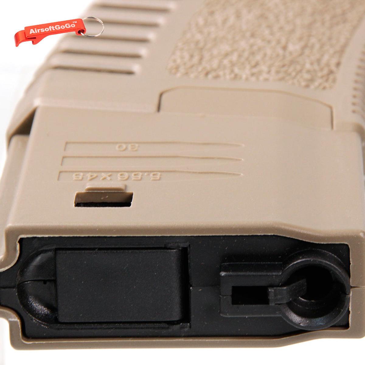 Ares Amoeba M4/M16電動ガン用 5本セット 300連ハイキャパマガジン (ダークアース色)-AIRSOFT GOGO エアガン・サバゲー用品通販