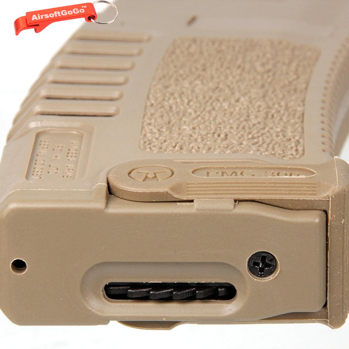 Ares Amoeba M4/M16電動ガン用 5本セット 300連ハイキャパマガジン (ダークアース色)-AIRSOFT GOGO エアガン・サバゲー用品通販