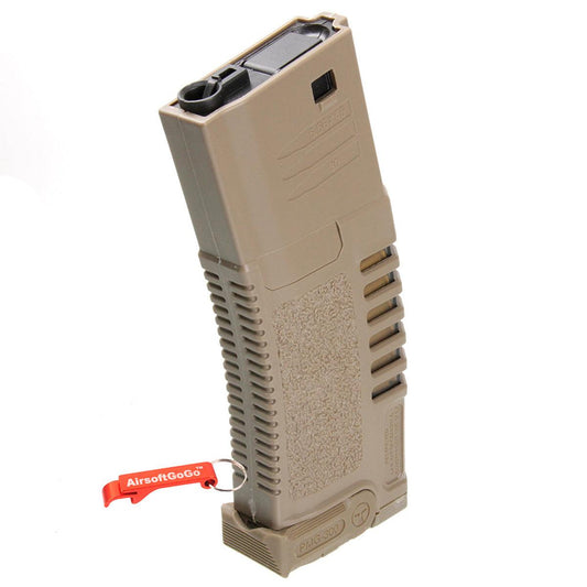 Ares Amoeba M4/M16電動ガン用 5本セットマガジン 140連 (ダークアース色)-AIRSOFT GOGO エアガン・サバゲー用品通販