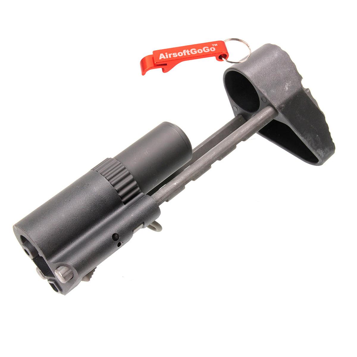 ARES AMOEBA PDW リトラクタブル ストック ARES AMOEBA AM013 AM014 AM015シリーズ対応 (ブラック)-AIRSOFT GOGO エアガン・サバゲー用品通販