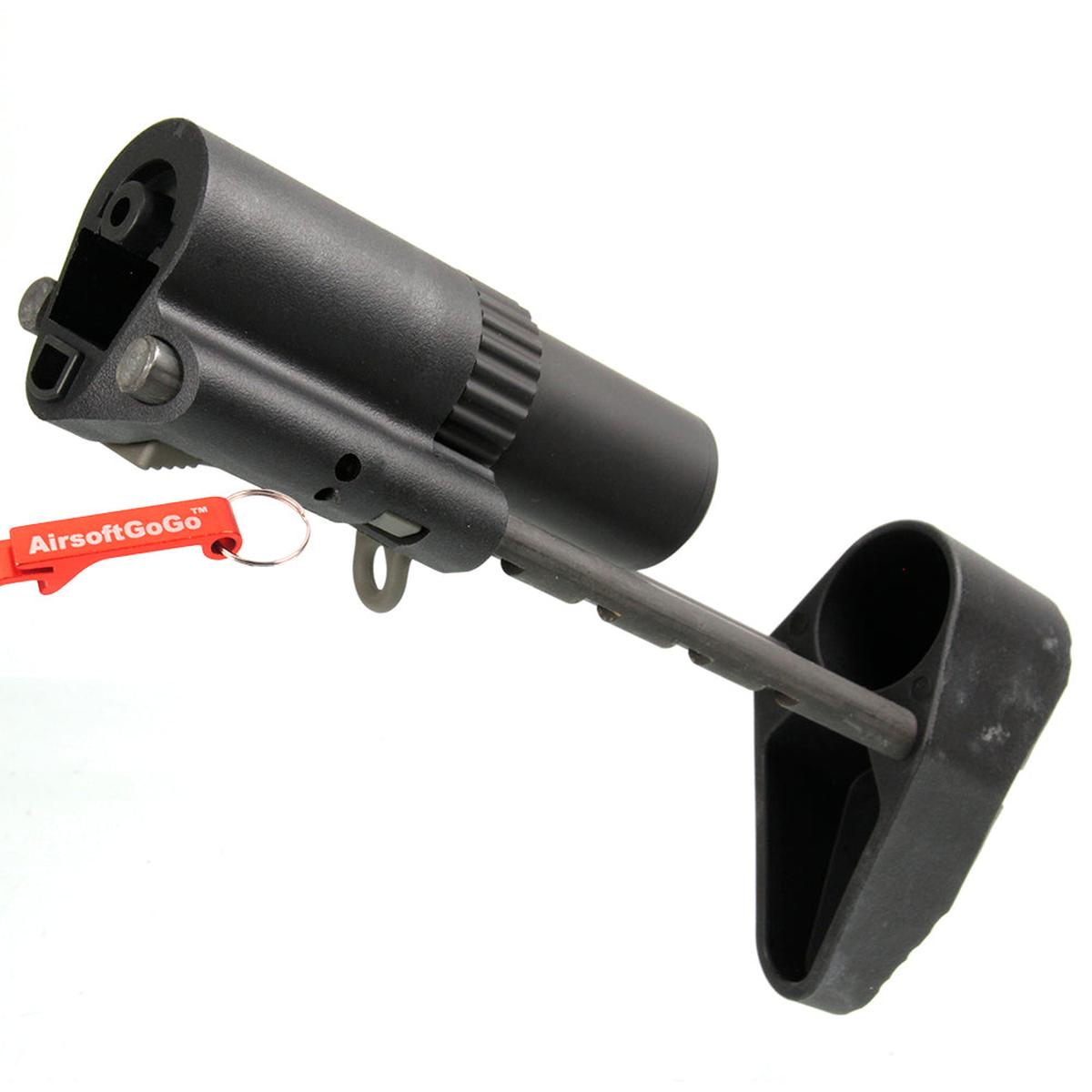 ARES AMOEBA PDW リトラクタブル ストック ARES AMOEBA AM013 AM014 AM015シリーズ対応 (ブラック)-AIRSOFT GOGO エアガン・サバゲー用品通販