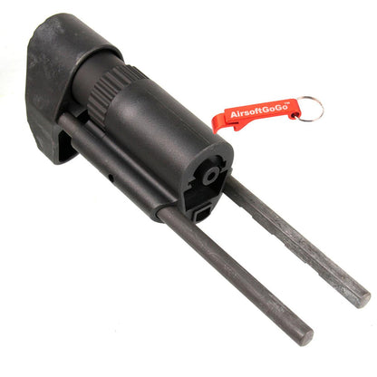 ARES AMOEBA PDW リトラクタブル ストック ARES AMOEBA AM013 AM014 AM015シリーズ対応 (ブラック)-AIRSOFT GOGO エアガン・サバゲー用品通販