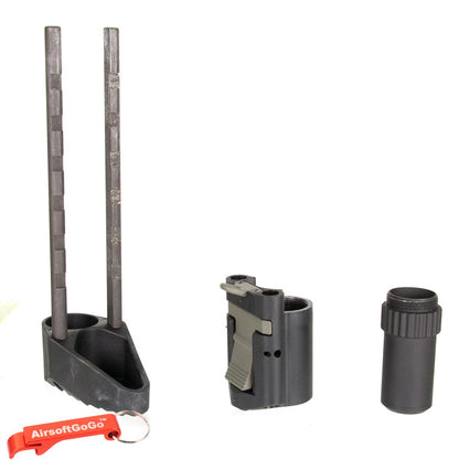 ARES AMOEBA PDW リトラクタブル ストック ARES AMOEBA AM013 AM014 AM015シリーズ対応 (ブラック)-AIRSOFT GOGO エアガン・サバゲー用品通販