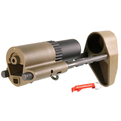 ARES AMOEBA PDW リトラクタブル ストック ARES AMOEBA AM013 AM014 AM015シリーズ対応 (ダークアース色)-AIRSOFT GOGO エアガン・サバゲー用品通販