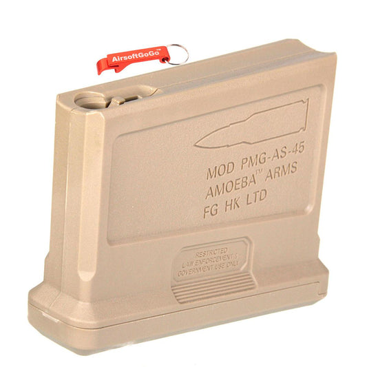 ARES Amoeba ストライカー AS01用 45連 ショートタイプマガジン (ダークアース色)-AIRSOFT GOGO エアガン・サバゲー用品通販