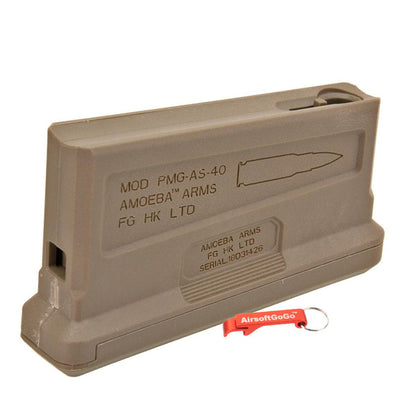 ARES Amoeba ストライカー AS01/AS02用 38連マガジン(ダークアース色)-AIRSOFT GOGO エアガン・サバゲー用品通販