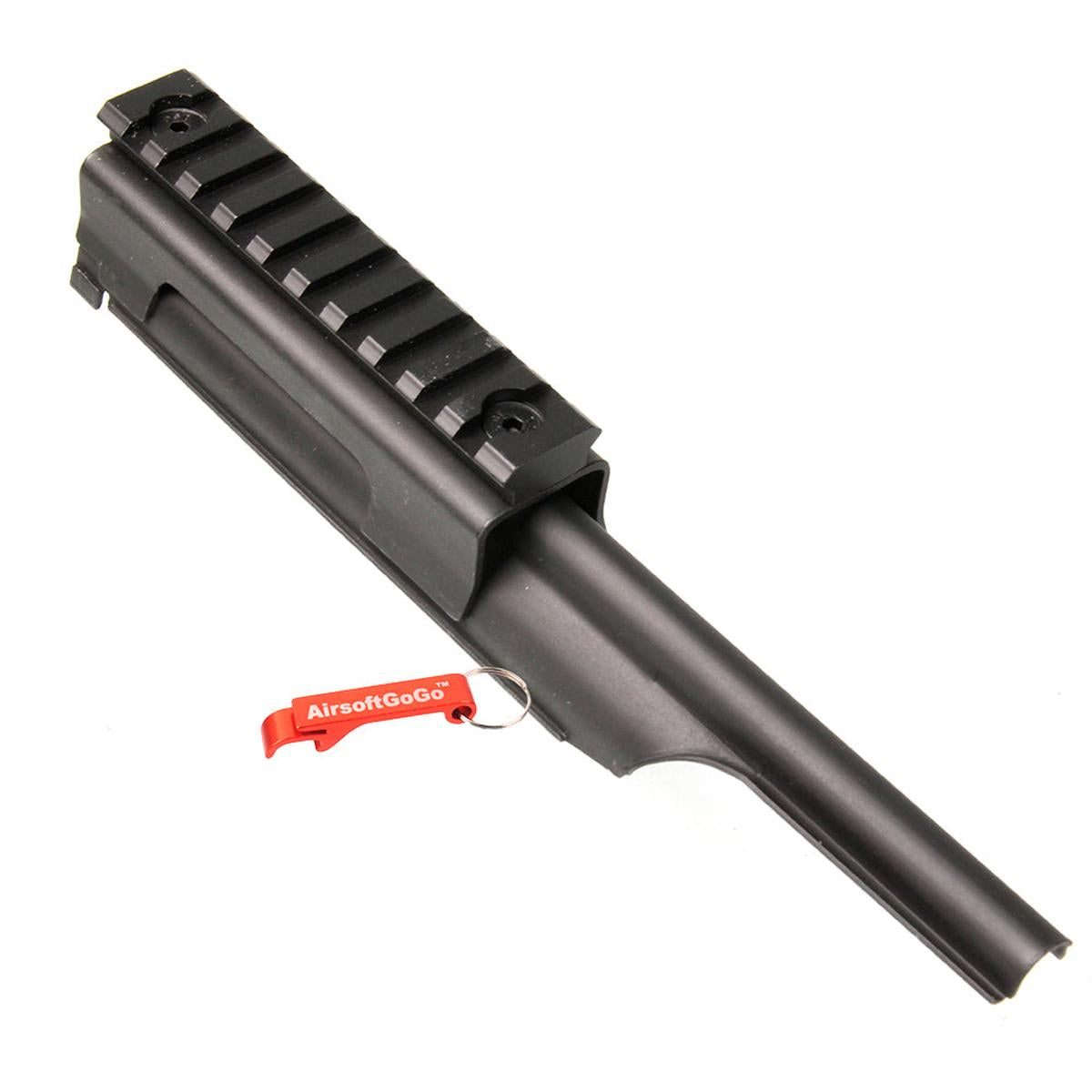ARES L1A1 レールシステム 付き トップカバー (ブラック)-AIRSOFT GOGO エアガン・サバゲー用品通販